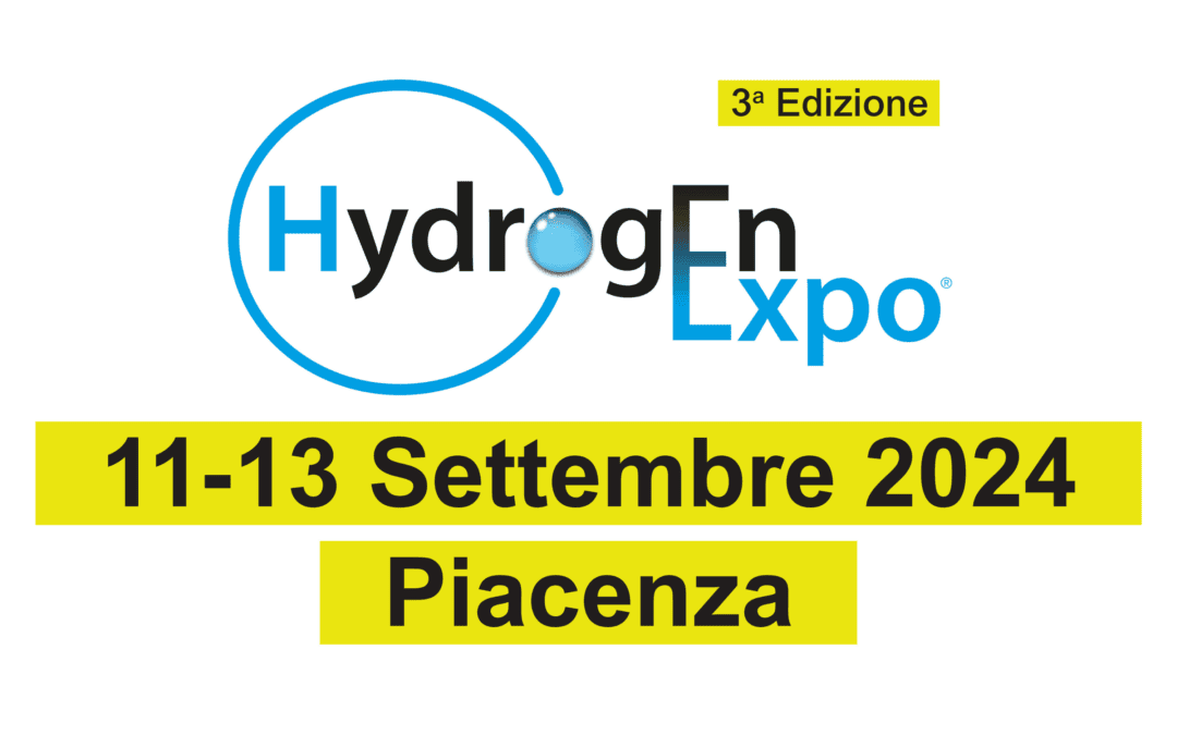 Vieni a trovarci a Hydrogen Expo 2024 | 11-13 settembre, Piacenza